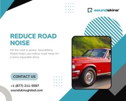 We have everything you need to reduce road noise while driving