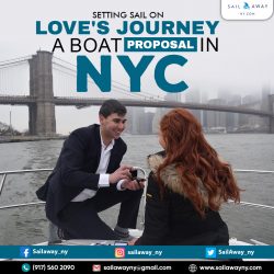 Setting Sail on Love’s Journey a Boat Proposal in NYC