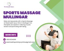 Release chronic muscle tension with Sports Massage in Mullingar