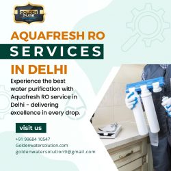 Pure Water, Pure Living: Aquafresh RO Service in Delhi