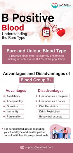 Advantages of Blood Group B Positive