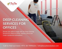 Enhance Office Cleanliness with Comprehensive Deep Cleaning in Dubai