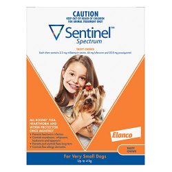 Sentinel Spectrum Chews for Dogs Online | DiscountPetCare