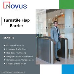Fully Automatic Turnstile Flap Barrier
