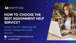 How to choose the best assignment help service