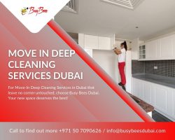 Efficient Move-In Deep Cleaning Services in Dubai to Welcome You Home