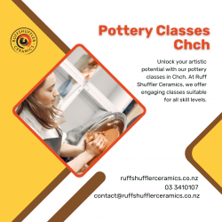 Enroll in pottery classes Chch at RuffShuffler Ceramics