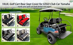 Elevate your golf cart experience with stylish seat covers