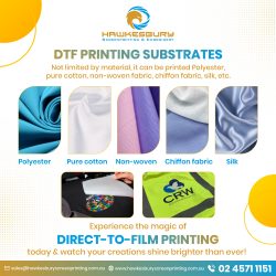 Direct to Film Transfer Services – Hawkesbury Screen Printing & Embroidery