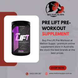 Buy Pre Lift Pre-Workout Online at Melton Supps