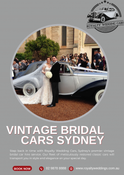 Vintage Bridal Cars Sydney – Royalty Wedding Car