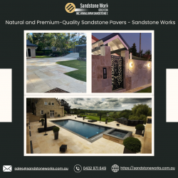 Enhance Your Outdoors with Natural and Premium-Quality Sandstone Pavers from Sandstone Works