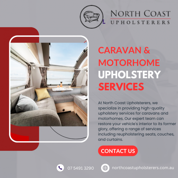 Caravan & Motorhome Upholstery Services: North Coast Upholsterers