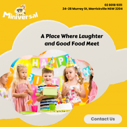 A place where laughter and good food meet – Miniversal Kids Cafe