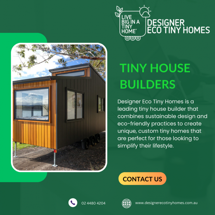 Tiny House Builder in Australia: Designer Eco Tiny Homes