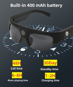 Innovative Smart-Sonnenbrille mit kamera