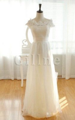 Abito da Sposa a Spiaggia Sexy a Sala in Chiffon Alla Caviglia – Gillne.it