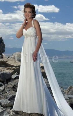 Abito da Sposa A-Line con Perline Cuore a Riva Lusso – Gillne.it