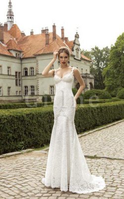 Abito da Sposa in Pizzo Conotta con Piega Sogno Lusso – Gillne.it