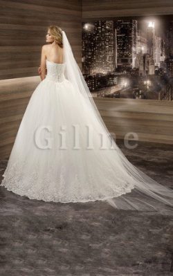 Abito da Sposa Radiosa A-Line Stravagante con Piega Sogno – Gillne.it