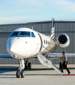 Executive airplane rental