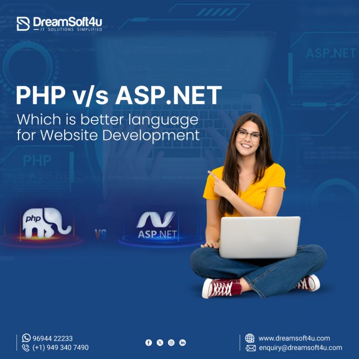 PHP v/s ASP.NET: Which is better language for Website Development?