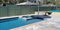 Travertine Pool Coping