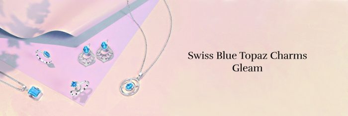 Captivating Cabochons: Smooth and Polished Swiss Blue Topaz Jewelry