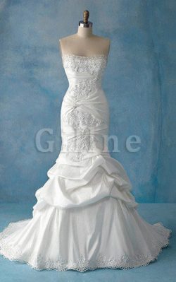 Abito da Sposa in Taffeta Pudica Retro Allacciato a Sala – Gillne.it