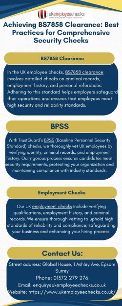 Understanding BS7858 Clearance: A Guide to Security Vetting Standards