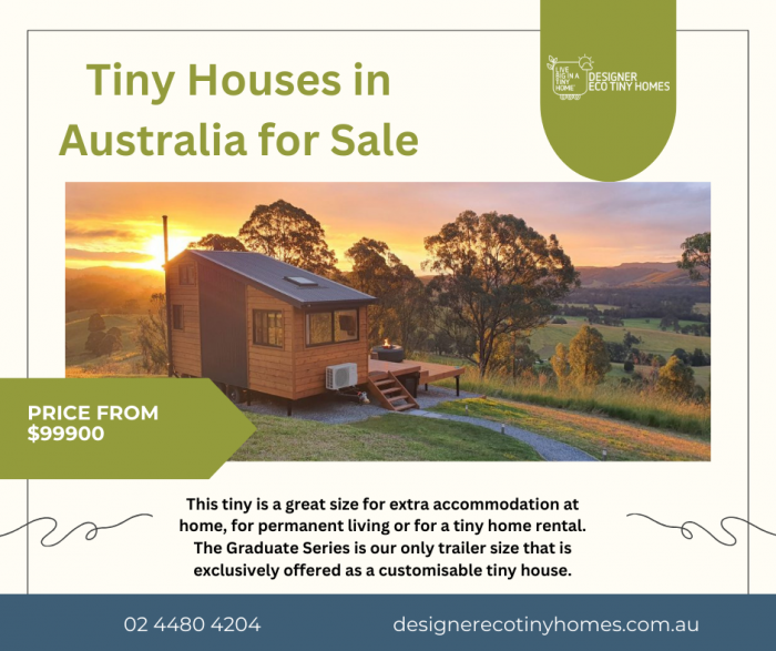 Experience sustainable living with the Graduate Tiny House, expertly designed at 6.0m x 2.4m. Th ...