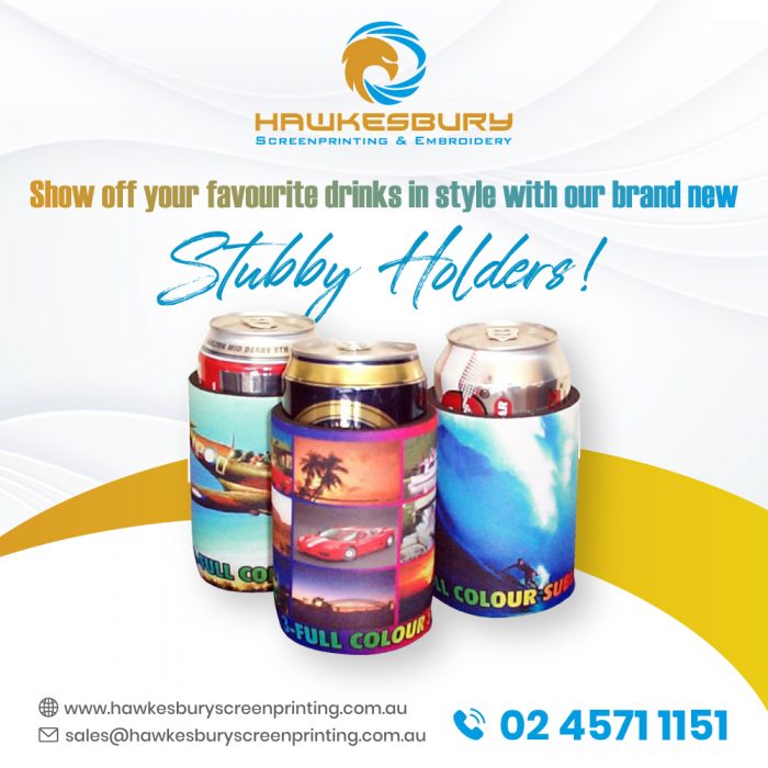 Shop Stubbie Holders Online – Hawkesbury Screen Printing & Embroidery