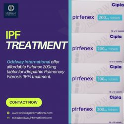 Affordable IPF Treatment with Pirfenex 200mg Tablet