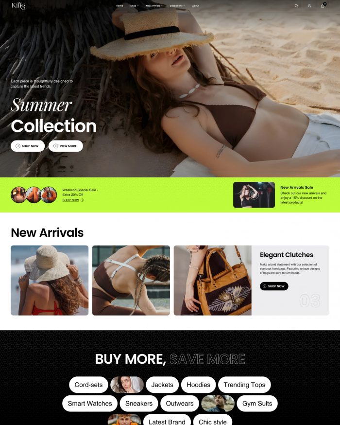 Shopify King Theme