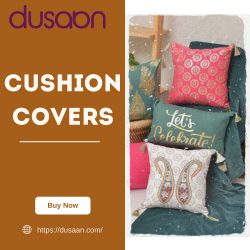 Luxury Cushion Covers – Add Style & Comfort to Your Home | Dusaan