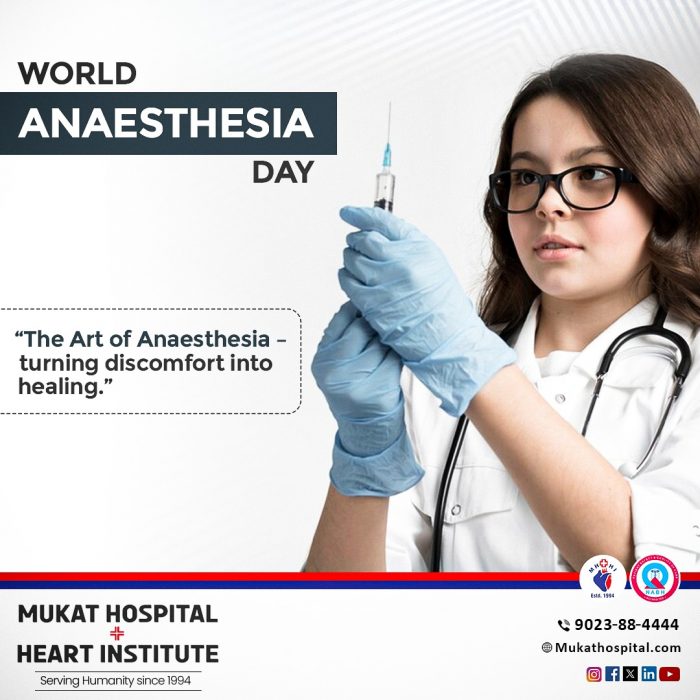 World Anaesthesia Day | Mukat Hospital