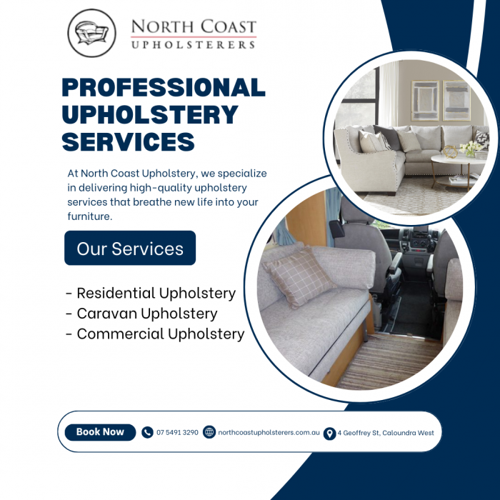 Professional Upholstery Services: North Coast Upholstery