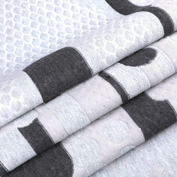 Polyester Double-Sided Knitted Mattress Fabric