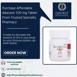 Amazing Deals On Abacavir 300mg Tablets Only At Oddway International