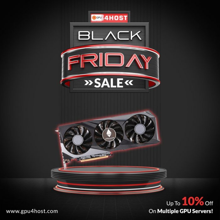 Black Friday Sale on GPU Server