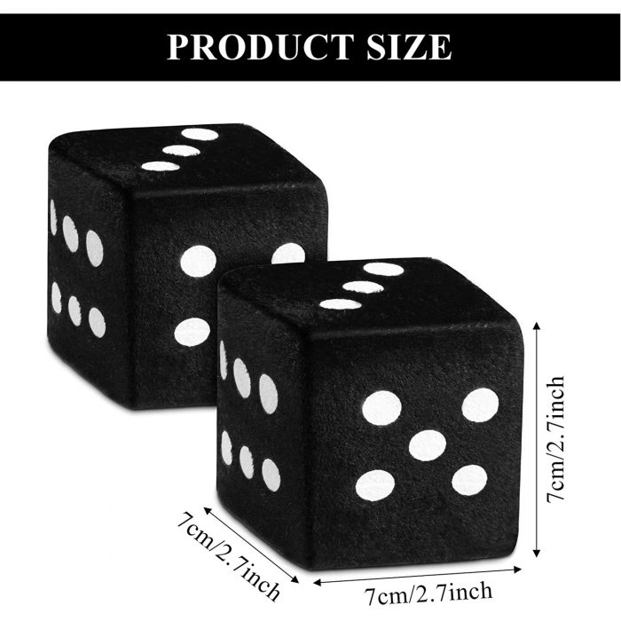 PapaChina Provides Custom Fuzzy Dice for Marketing