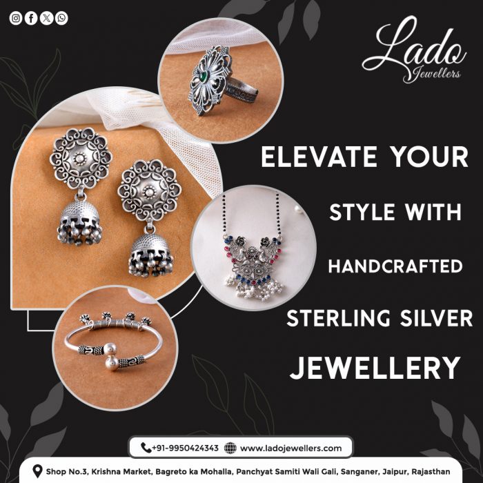 Discover Handcrafted Silver Jewellery Online in Jaipur