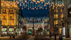 best Christmas lights London