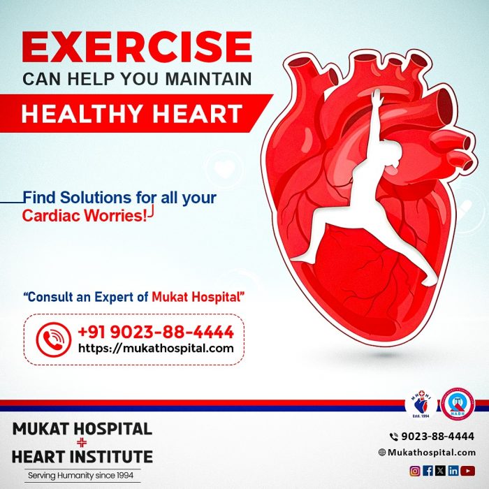 Exercise can help you maintain Healthy Heart | Find Solutions for all your Cardiac Worries