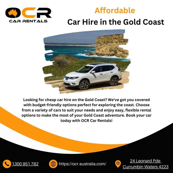 Hassle-Free Car Hire in Gold Coast – OCR Car Rentals