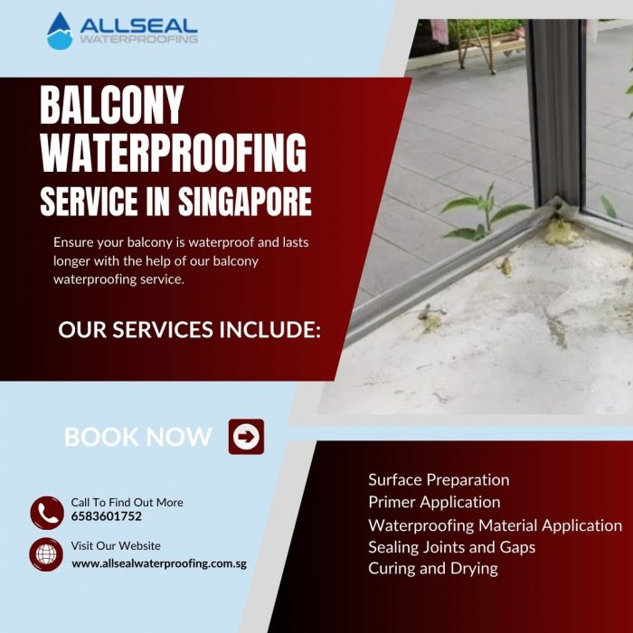 Balcony Waterproofing Service in Singapore