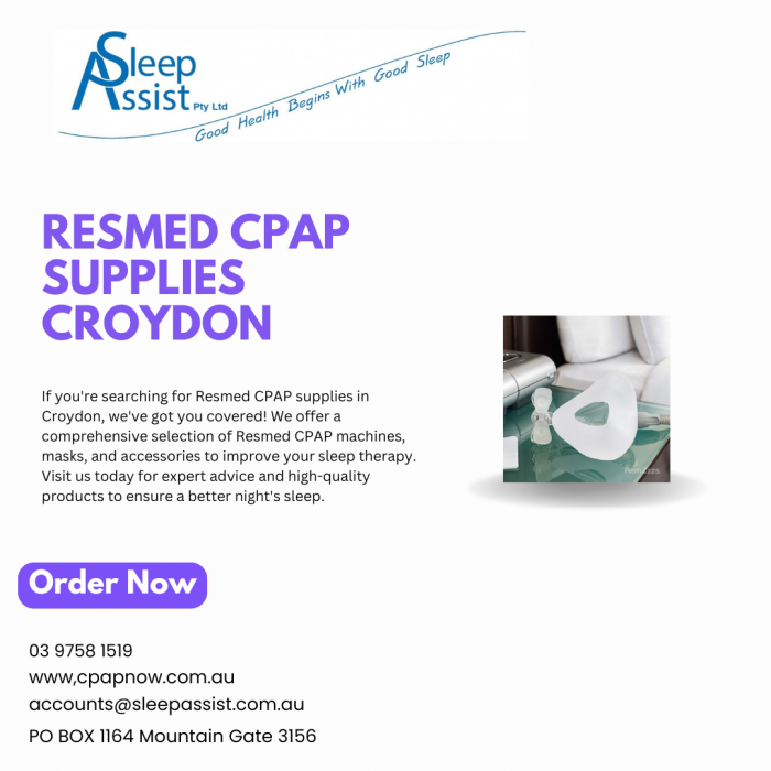 Resmed cpap supplies croydon