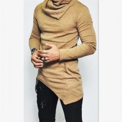 Stylish Comfort: Men’s Turtleneck Hoodie