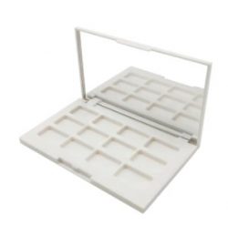 Y422 Multi Color Square Eye Shadow Box Can Contain Lenses