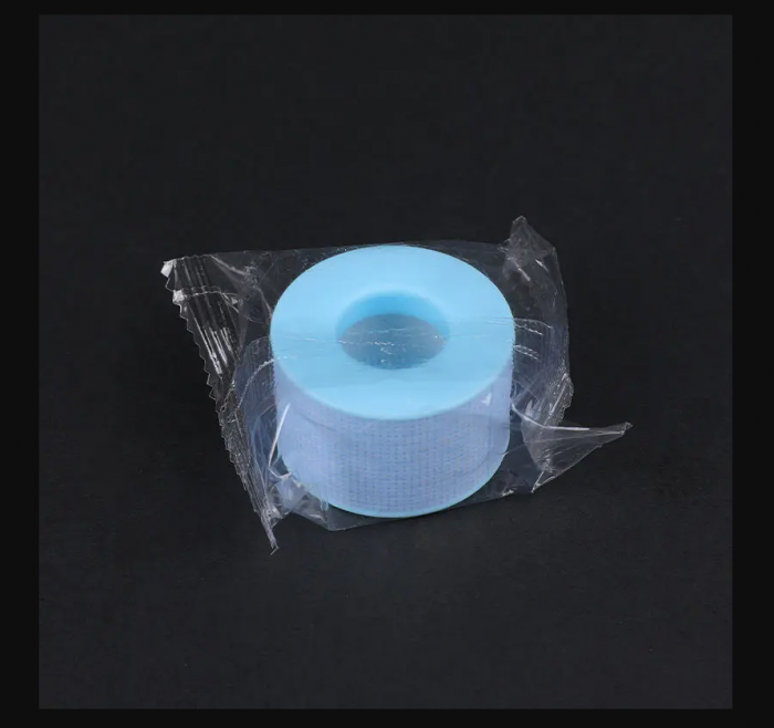 Blue Non-Woven Fabric Silicone Gel Tape Roll for Scar Treatment